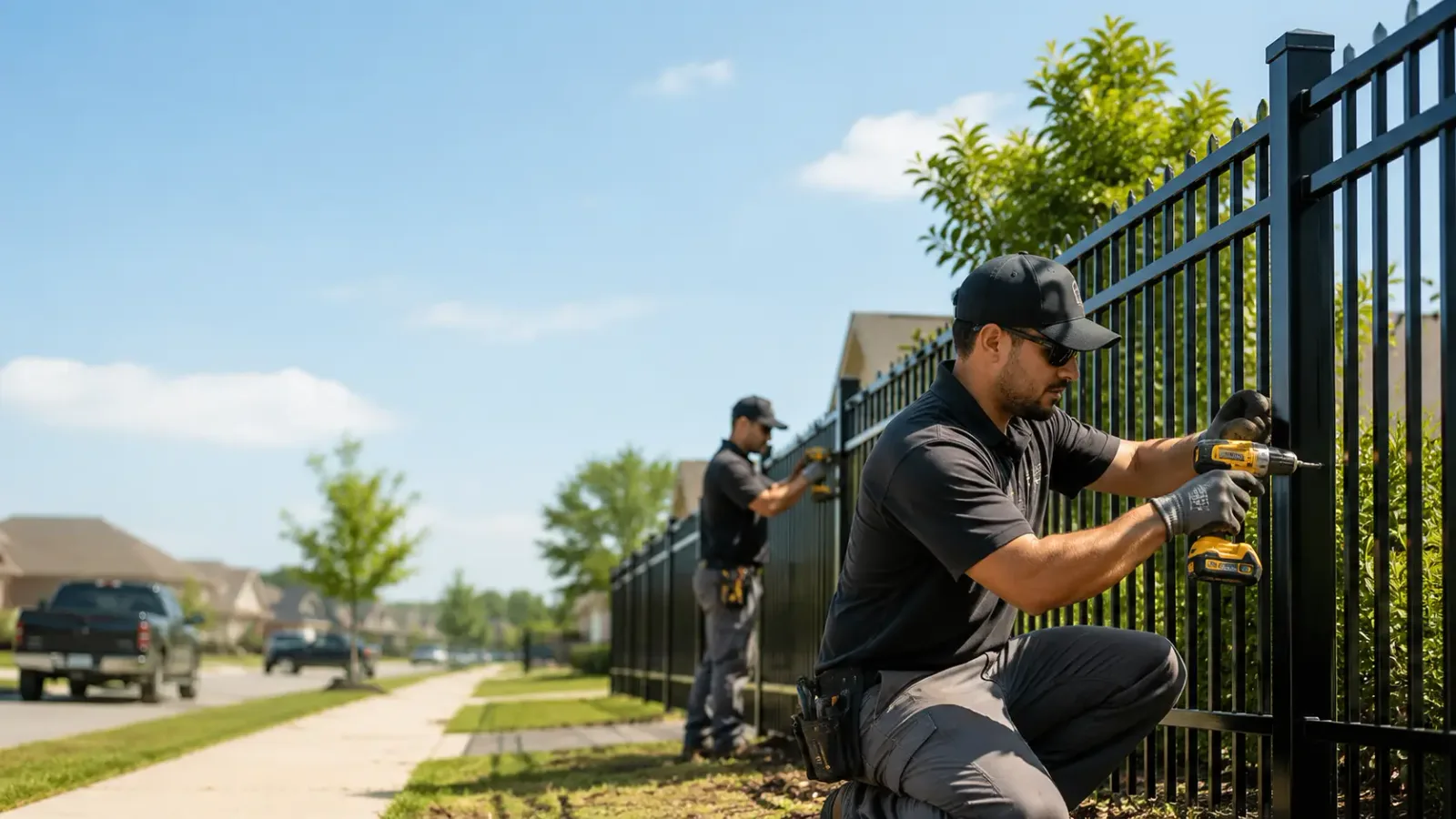 Metal Fence Installation in Blakesburg, IA